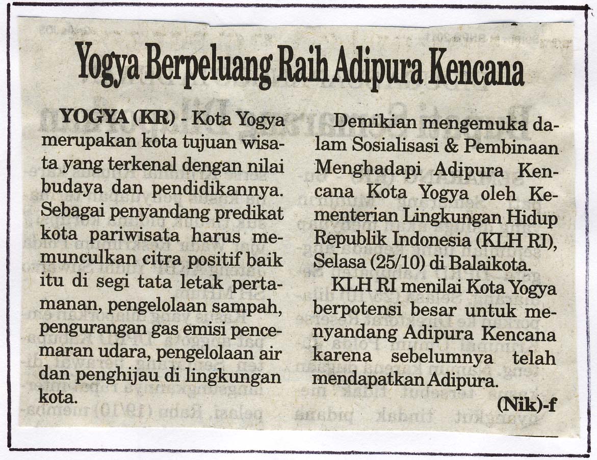 Kliping jogja terbaru